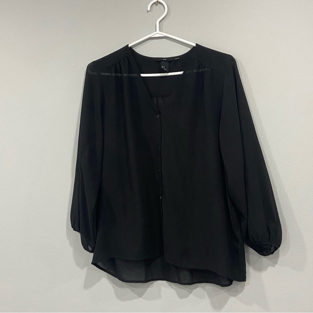 sheer dressy blouse